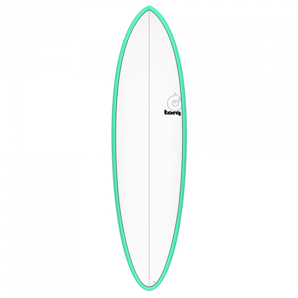 Surfboard TORQ Epoxy TET 6.8 Funboard Seagreen