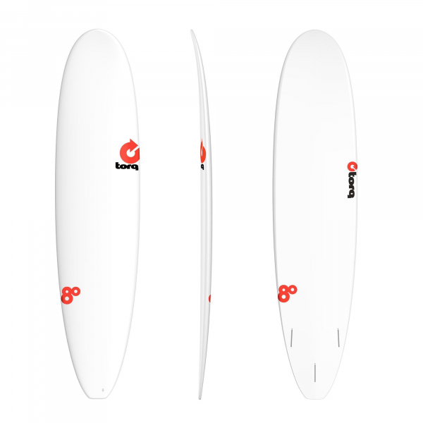 Surfboard TORQ Epoxy TET RT 8.0 Long RENTAL