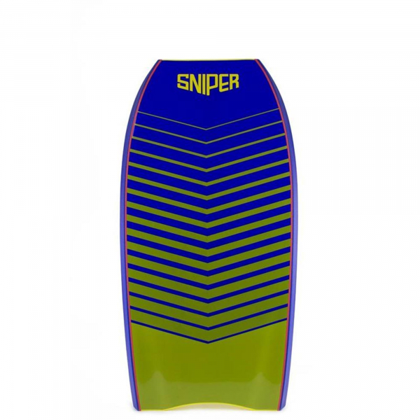 SNIPER Bodyboard Vyrus PE 40 Chevron Yellow