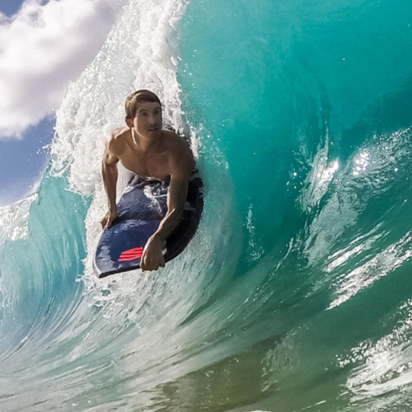 SNIPER Unità Bodyboard PE 40 Rosso Argento