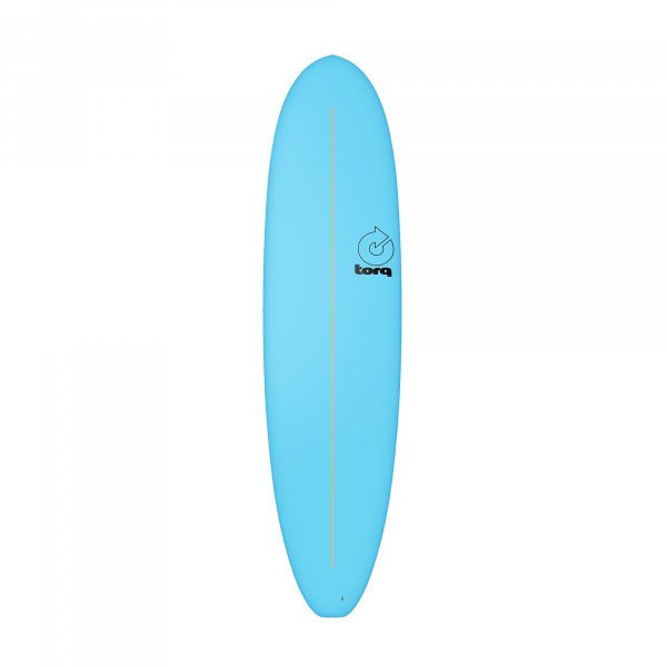 Surfboard TORQ Softboard 7.4 VP Funboard Blau