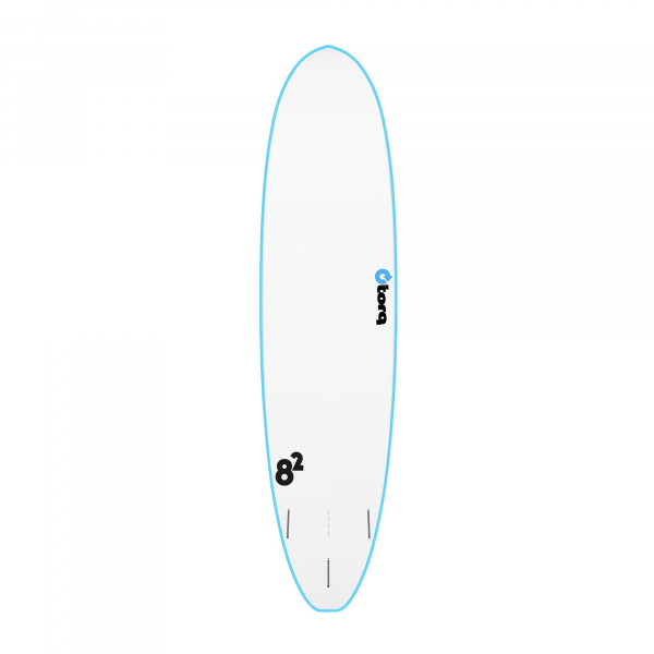 Surfboard TORQ Softboard 8.2 V+ Funboard Blau