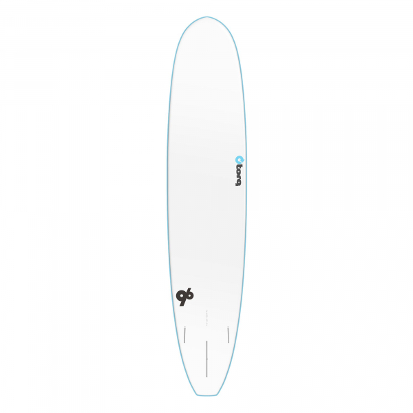 Surfboard TORQ Softboard 9.6 Longboard Blau