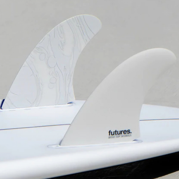 FUTURES Fins Twin Set Son of Cobra fiberglas gray