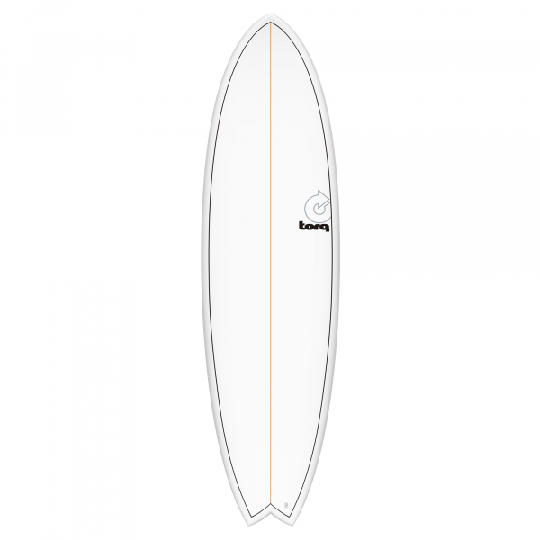 Surfboard TORQ Epoxy TET 6.6 Fish  Pinlines