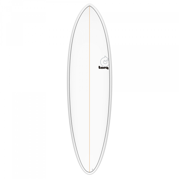 Surfboard TORQ Epoxy TET 6.8 Funboard  Pinlines