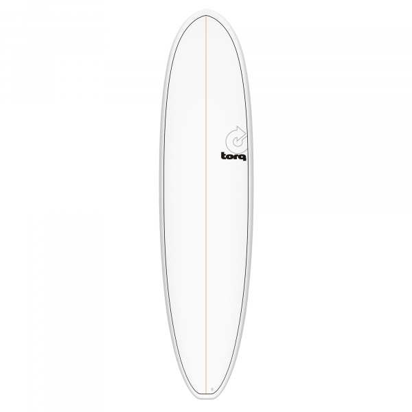 Surfboard TORQ Epoxy TET 7.8 V+ Funboard Pinlines