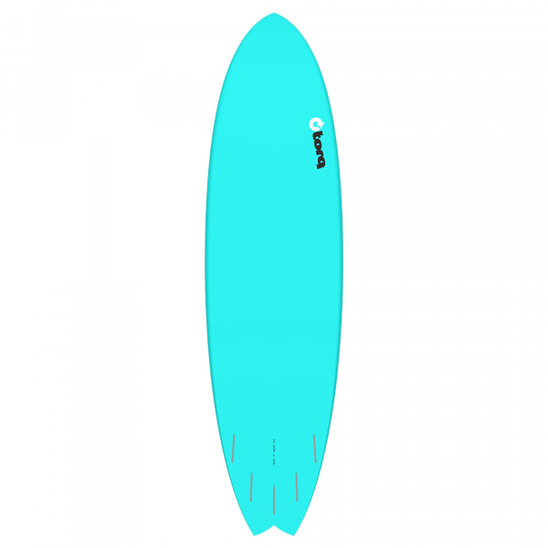 Surfboard TORQ Epoxy TET 7.2 Fish Blue Pinline