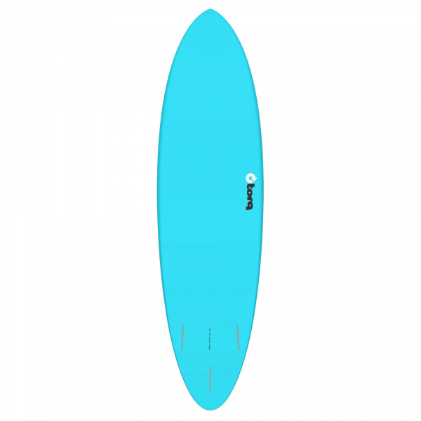 Surfboard TORQ Epoxy TET 6.8 Funboard Blue Pinline