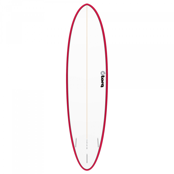 Surfboard TORQ Epoxy TET 7.2 Funboard RedRail