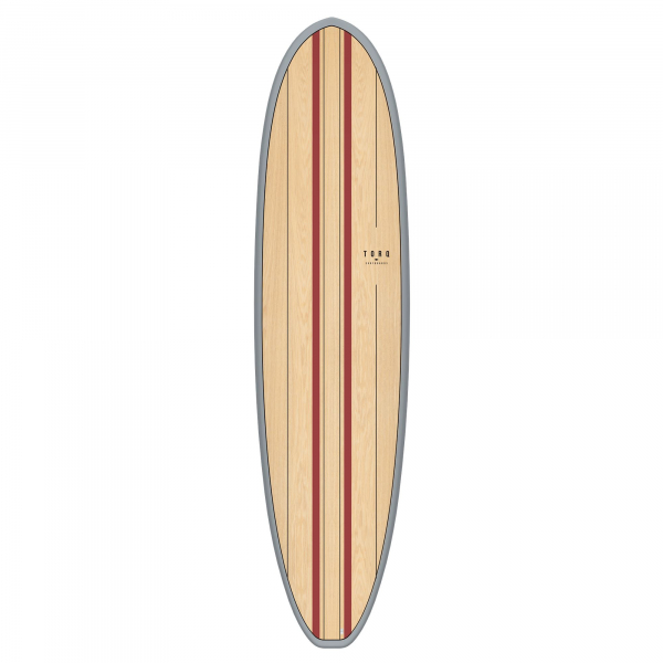 Surfboard TORQ Epoxy TET 7.4 V+ Funboard Wood