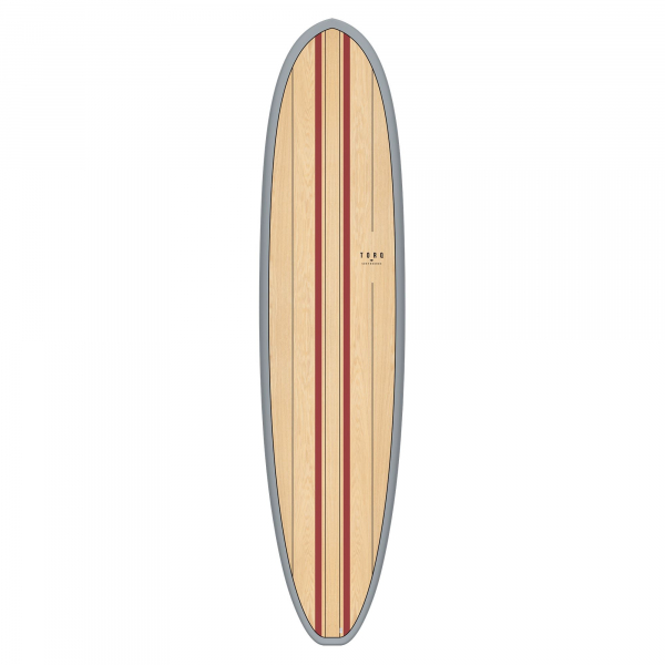 Surfboard TORQ Epoxy TET 8.2 V+ Funboard Wood