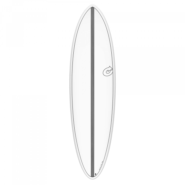 Surfboard TORQ Epoxy TET CS 6.8 Funboard Carbon