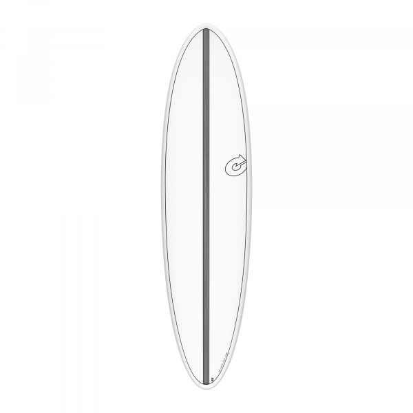 Surfboard TORQ Epoxy TET CS 7.2 Funboard Carbon