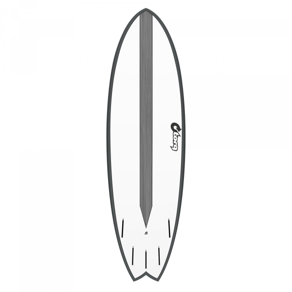 Surfboard TORQ Epoxy TET CS 5.11 Fish Carbon Gray