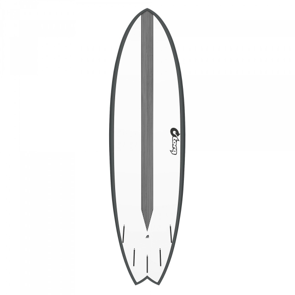 Surfboard TORQ Epoxy TET CS 6.3 Fish Carbon Gray