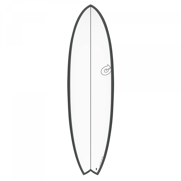 Surfboard TORQ Epoxy TET CS 6.3 Fish Carbon Gray