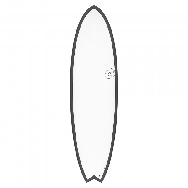 Surfboard TORQ Epoxy TET CS 6.6 Fish Carbon Gray