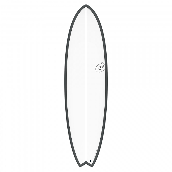 Surfboard TORQ Epoxy TET CS 6.10 Fish Carbon Grau