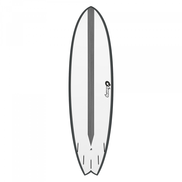 Surfboard TORQ Epoxy TET CS 7.2 Fish Carbon Gray