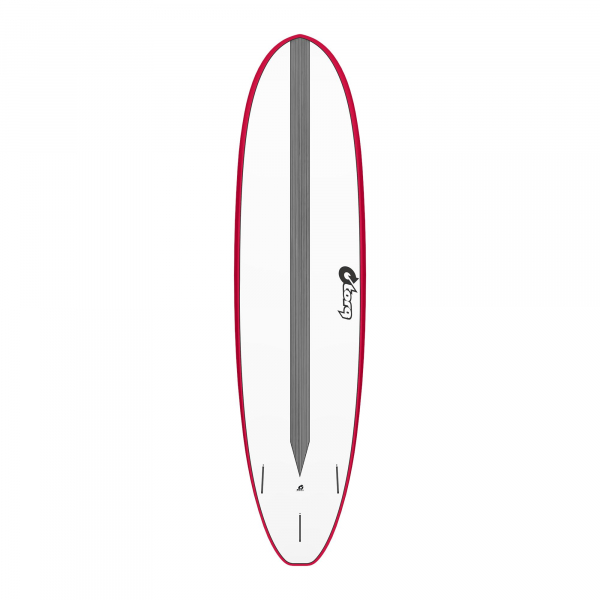 Surfboard TORQ Epoxy TET 7.4 VP Fun Carbon Red