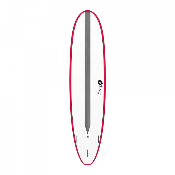 Planche de surf TORQ Epoxy TET CS 8.2 V+ Fun Carbon rouge
