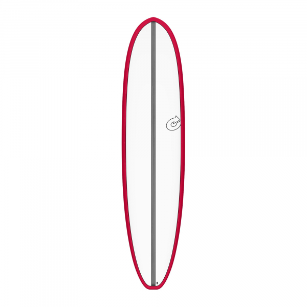 Planche de surf TORQ Epoxy TET CS 8.2 V+ Fun Carbon rouge