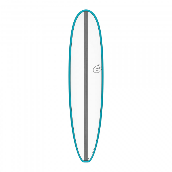 Surfboard TORQ Epoxy TET CS 8.0 Long Carbon Teal