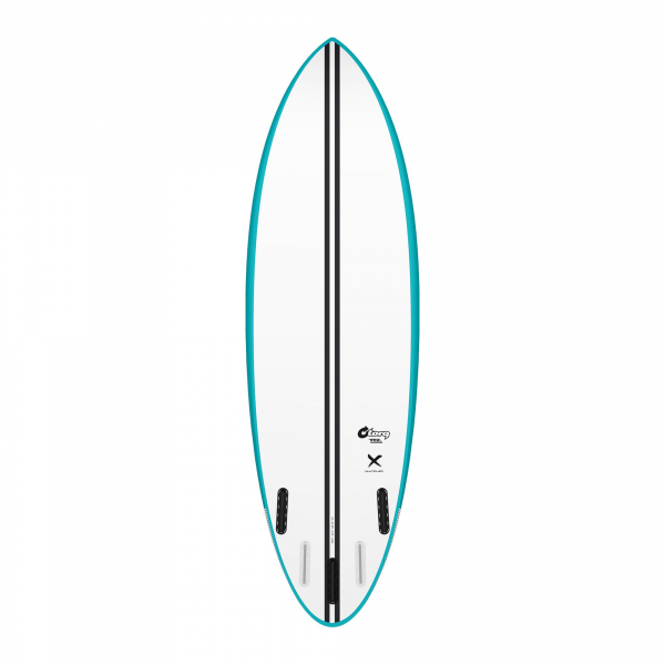 Surfboard TORQ TEC Multiplier 6.2 Rail Teal