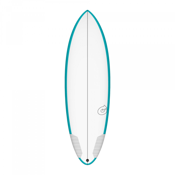 Surfboard TORQ TEC Multiplier 6.2 Rail Teal