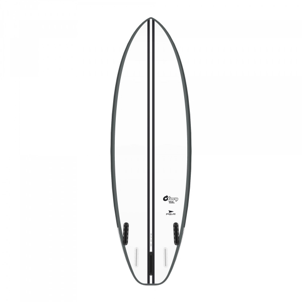 Surfboard TORQ TEC PG-R 6.0 Rail Grau