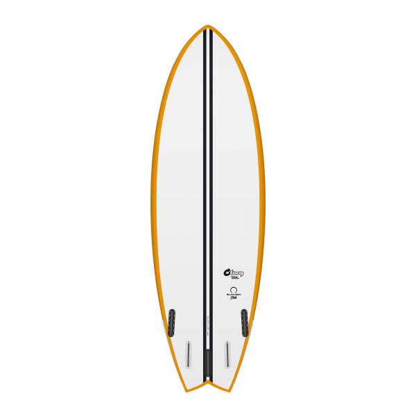 Surfboard TORQ TEC Summer Fish 5.8 Rail Orange