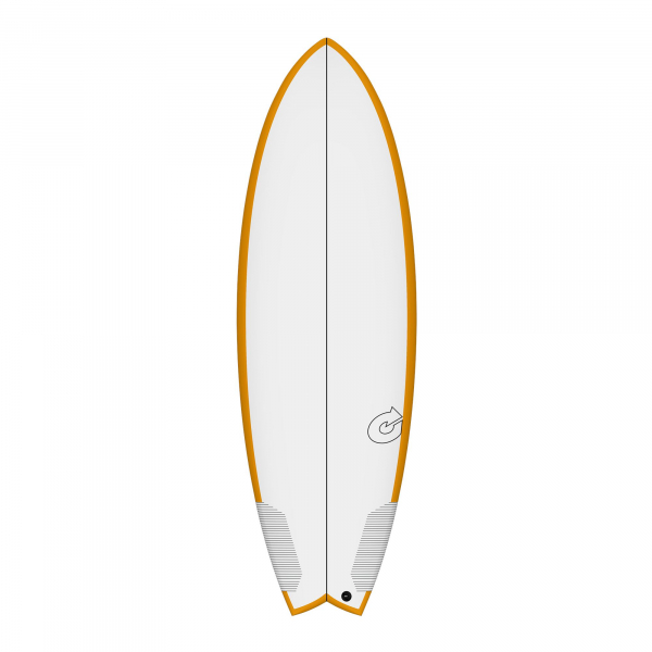 Surfboard TORQ TEC Summer Fish 5.8 Rail Orange