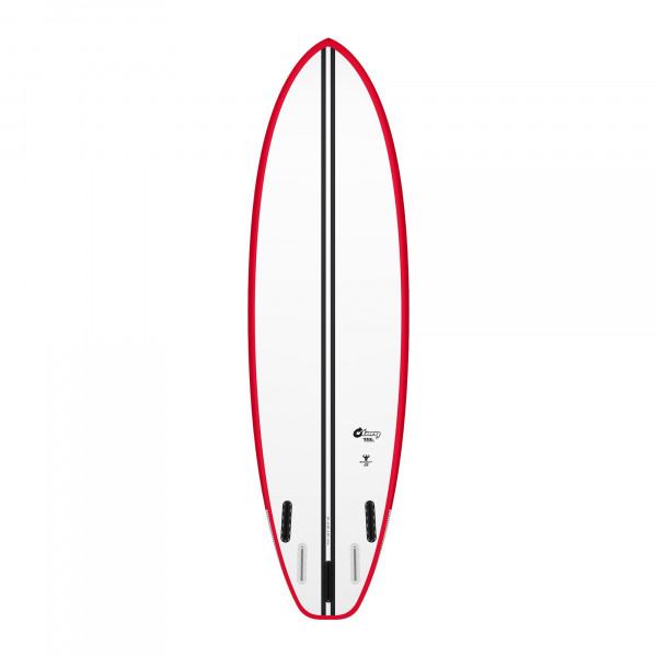 Surfboard TORQ TEC BigBoy23  6.10 Rail Red