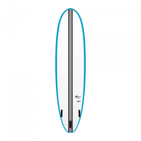 Surfboard TORQ TEC V+ 8.0 Rail Blau