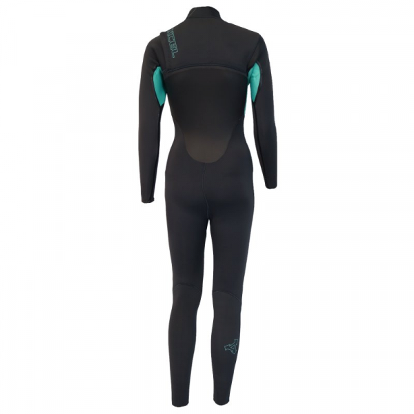 Xcel Axis X X2 Traje de buceo 5/4mm Frontzip Mujer Grafito Pistacho