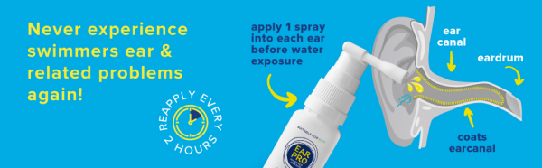 Spray protector de oídos Ear Pro Water Sports