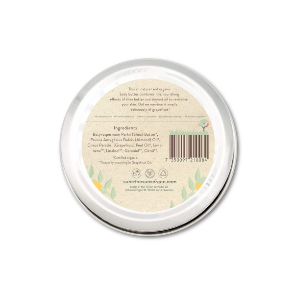 Suntribe All Natural Body Butter GRAPEFRUIT & ALMOND  150ml