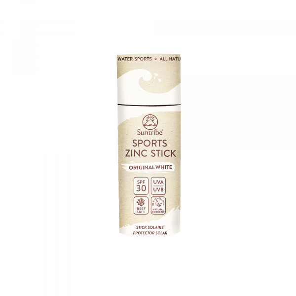 Suntribe All Natural Sport Zinc Stick SPF 30 30g ORIGINAL WHITE