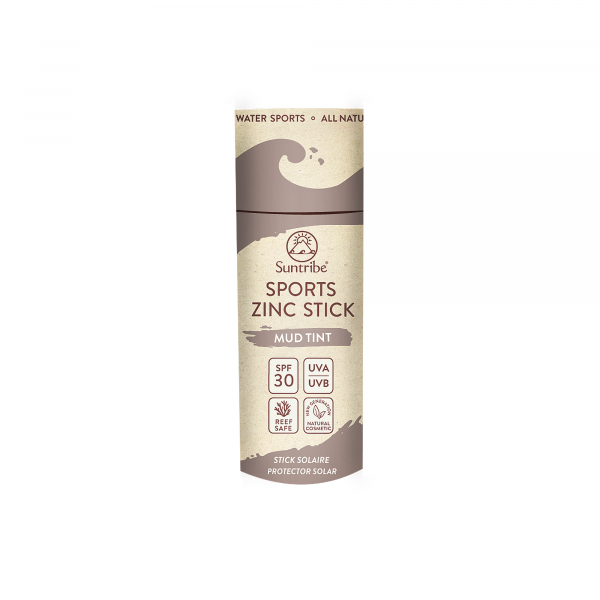 Suntribe All Natural Sport Zinc Stick SPF 30 30g TINTED