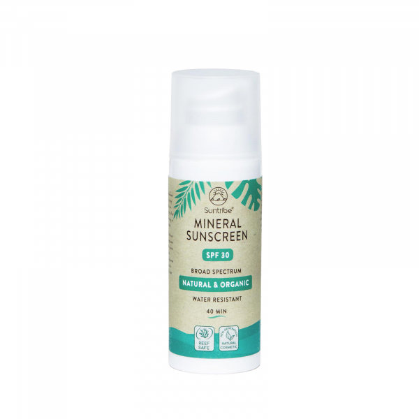 Suntribe All Natural Mineral BODY & FACE Sunscreen SPF 30 50ml