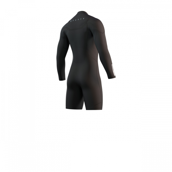 Mystic Traje de neopreno Marshall de manga larga y cremallera frontal de 3/2 mm para hombre Negro