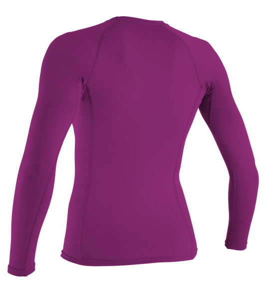 O'Neill Basic Skins Lycra Manga Larga Mujer Zorro Rosa