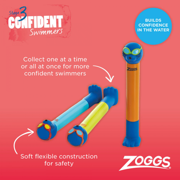 Zoggs Zoggy Tauch Sticks für Kinder