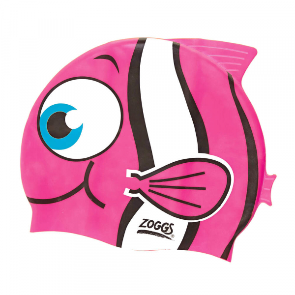 Zoggs Junior Character Silicone Schwimmkappe - Pink