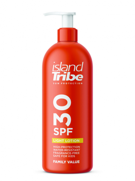 Island Tribe Light Lotion Dispenser SPF 30 - 450 ml