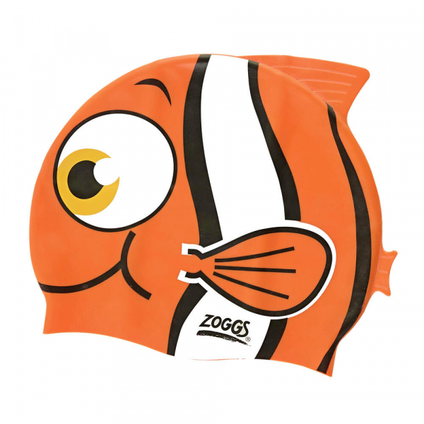 Zoggs Junior Character Silicone Schwimmkappe - Orange