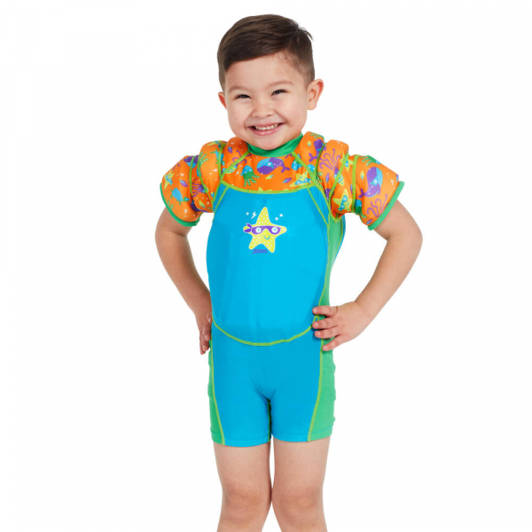 Zoggs Super Star Schwimmflügel Floatsuit für Kinder