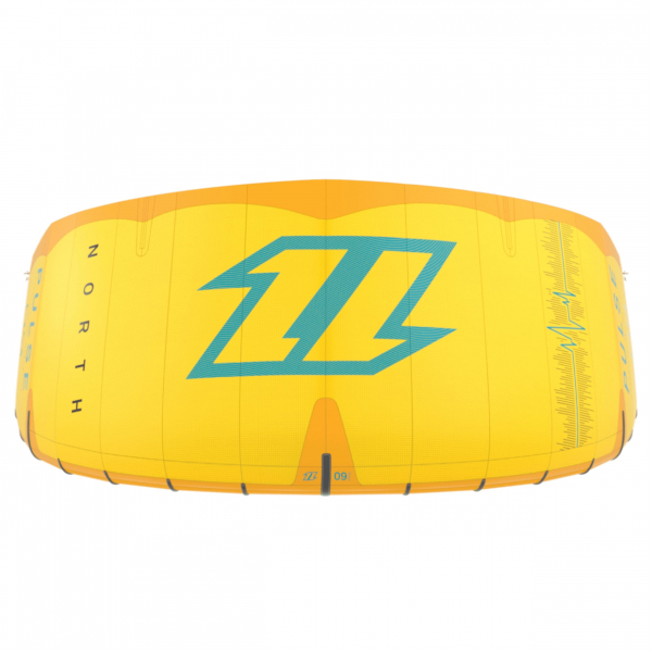 North KB Pulse Kite Yellow