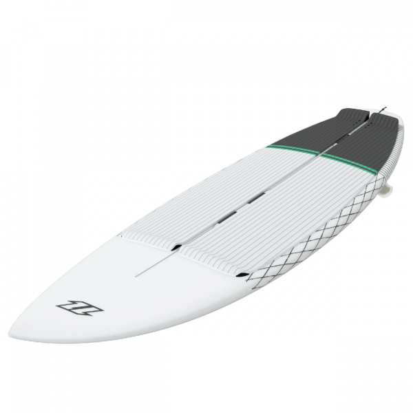 North KB Charge Surfboard Weiss